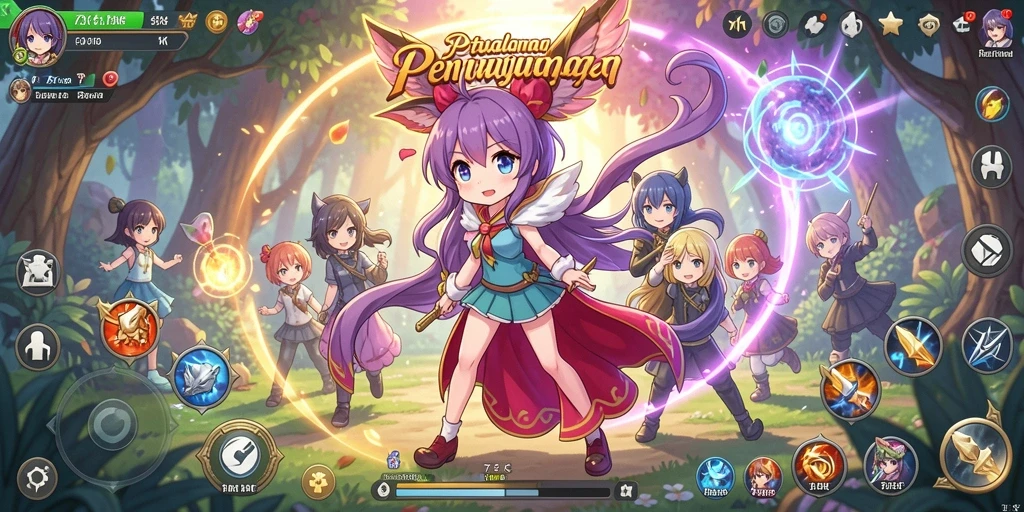 Tampilan gameplay 73K yang mengasyikkan dan penuh aksi.