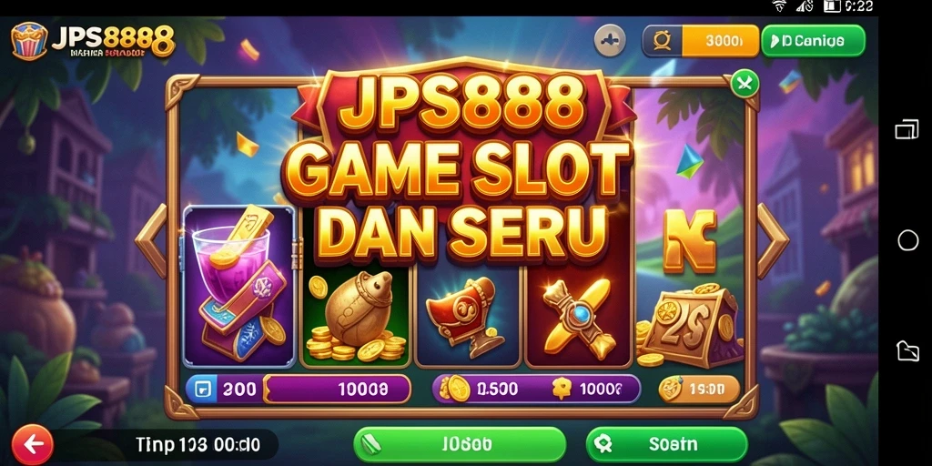 Gameplay JPS888 dengan desain slot yang menarik.