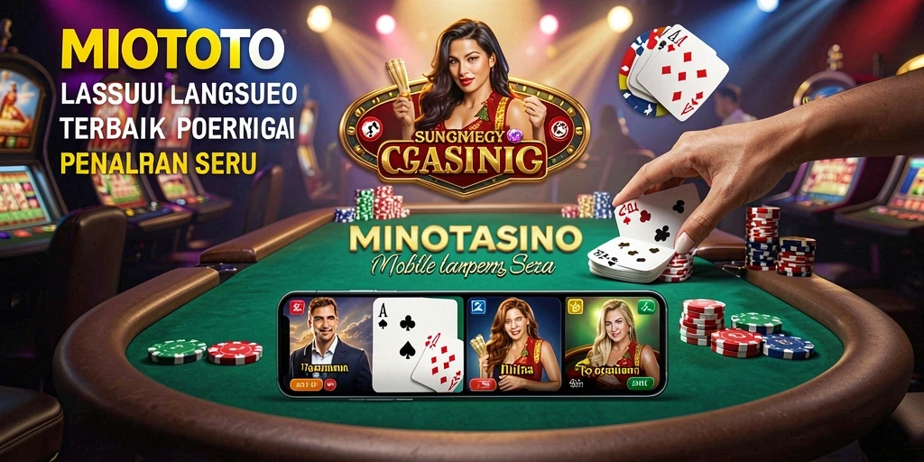 Tampilan gameplay Live Casino yang seru dan interaktif di MIOTOTO.