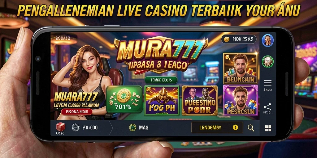 Screenshot gameplay Live Casino di MUARA777 yang menampilkan suasana menyenangkan.
