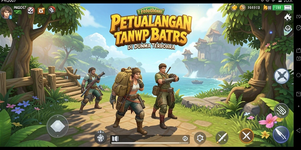 Tampilan menakjubkan gameplay Open World PRG007.