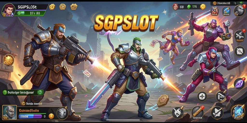Menampilkan gameplay strategi SGPSLOT yang seru dan menantang.